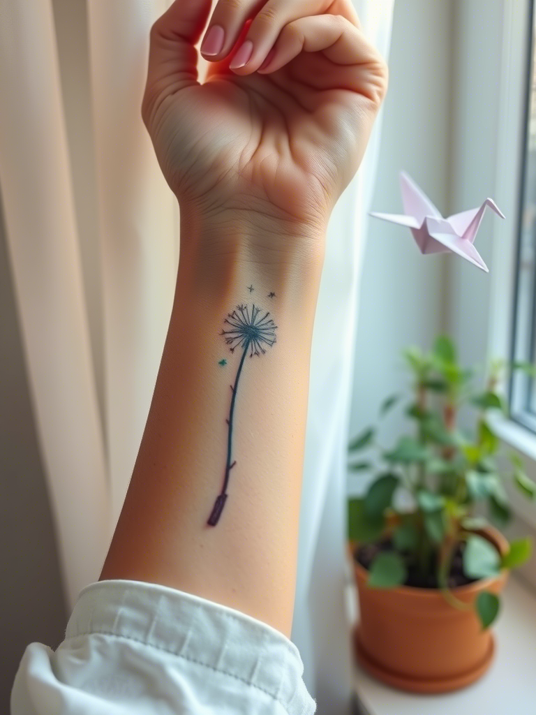 Dandelion Tattoo Meanings