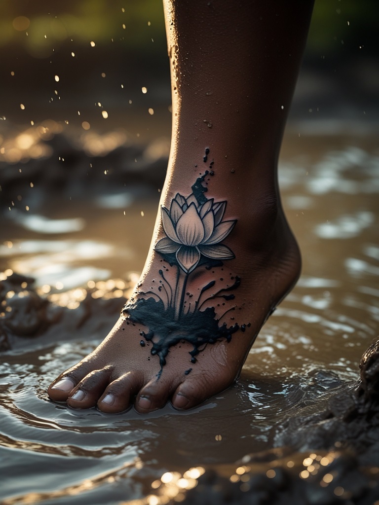Lotus Flower Tattoo Ideas