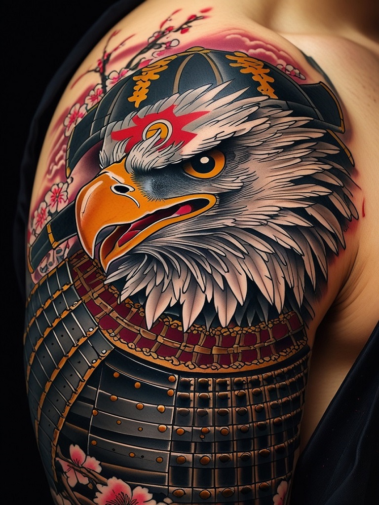 Eagle Tattoo Ideas on Back