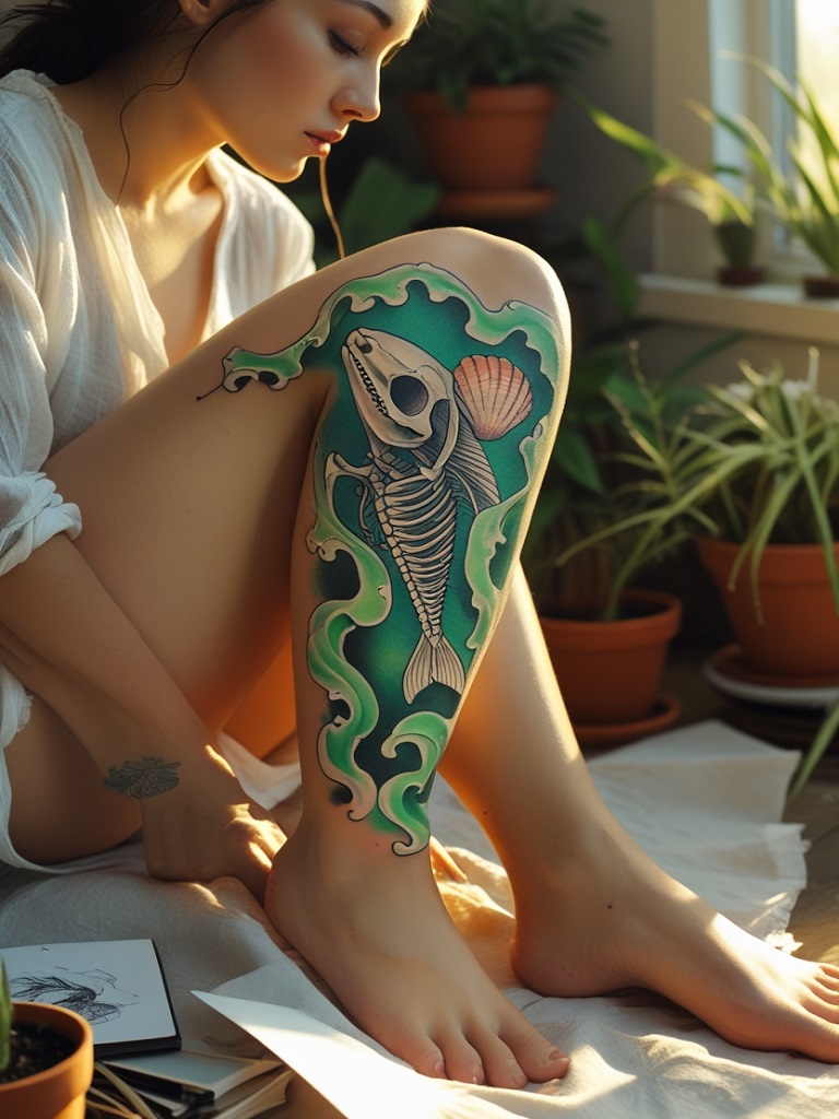 Ocean-Themed Tattoo Ideas