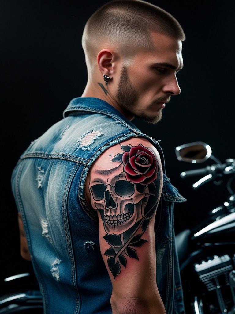20+ Stylish Rose Tattoo Ideas for Men