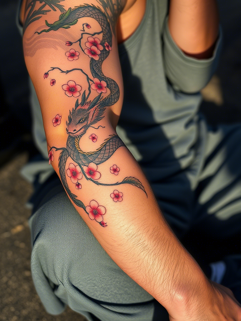 Japanese Dragon Tattoo Ideas