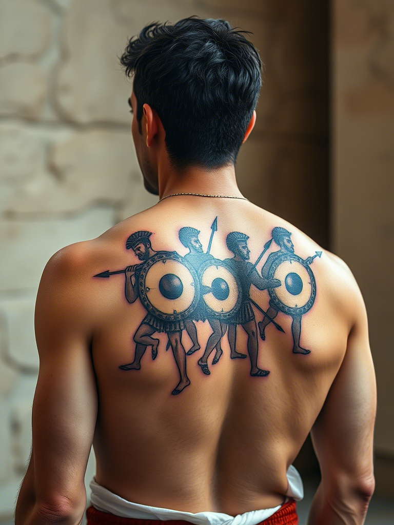 Warrior Tattoo Ideas for Men