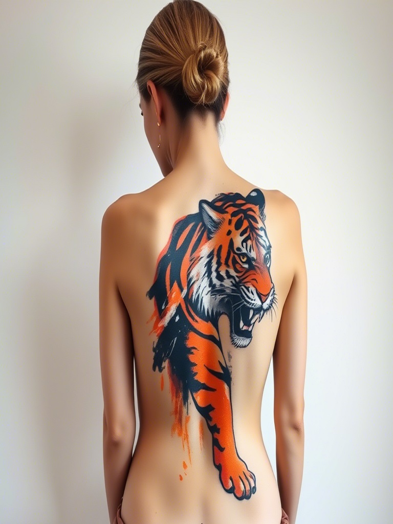 Amazing Tiger Tattoo Ideas for Women