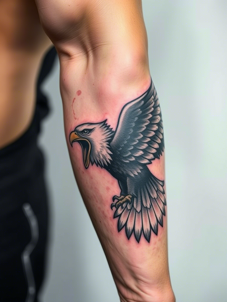 20+ Eagle Tattoo Ideas on Arm to Inspire You