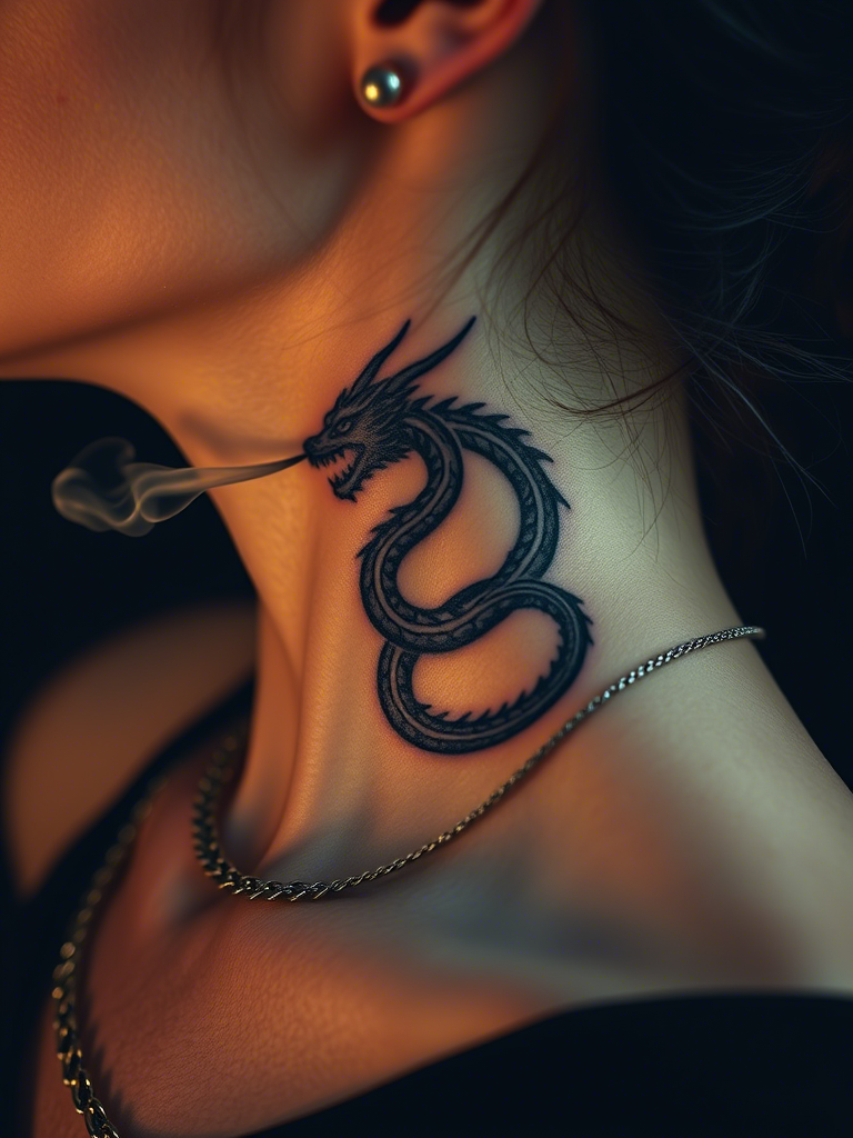 Dragon Tattoo Ideas for Bold Women
