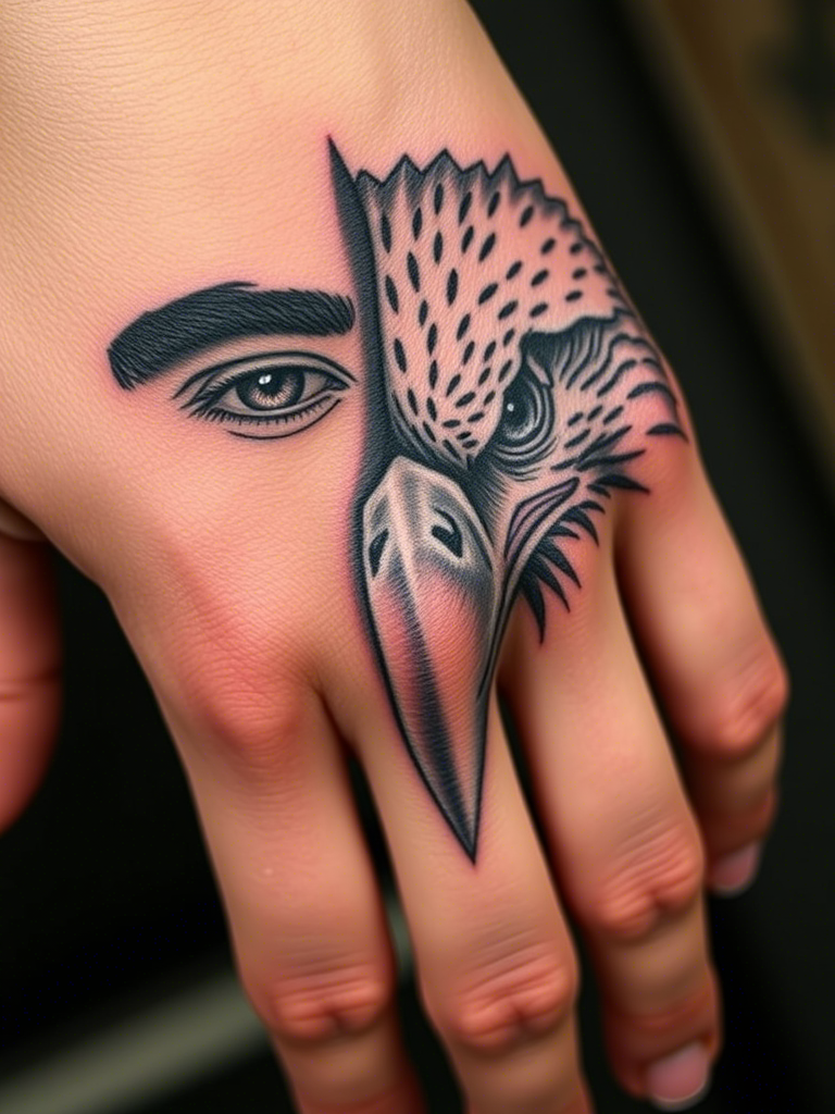 Eagle Tattoo Ideas on Hand