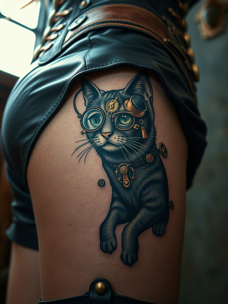 Cat Tattoo Ideas for Women