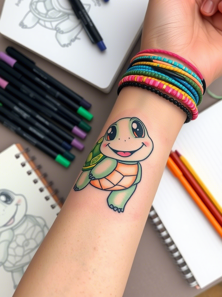 Small Turtle Tattoo Ideas