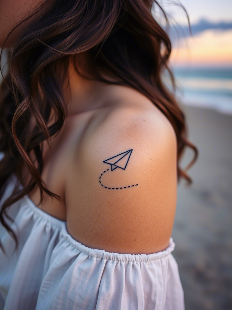 17. A Teeny Tiny Paper Plane