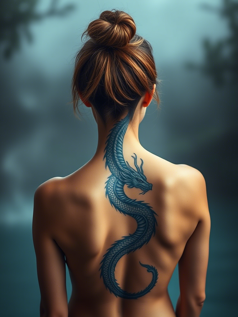 Dragon Tattoo Ideas for Bold Women