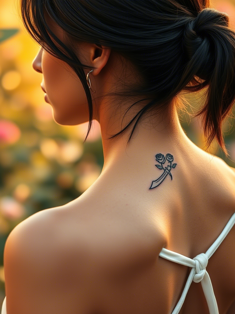 Neck Tattoo Ideas for Women
