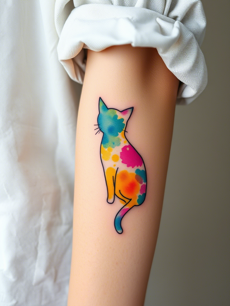 Cat Tattoo Ideas for Women