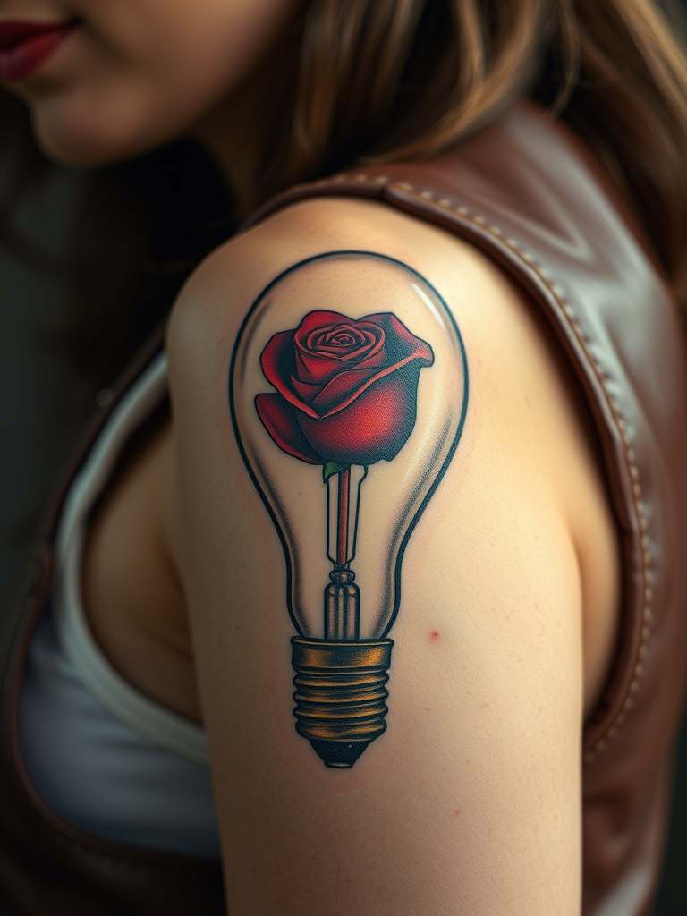 Red Rose Tattoo Ideas