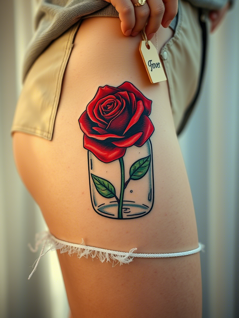 Red Rose Tattoo Ideas
