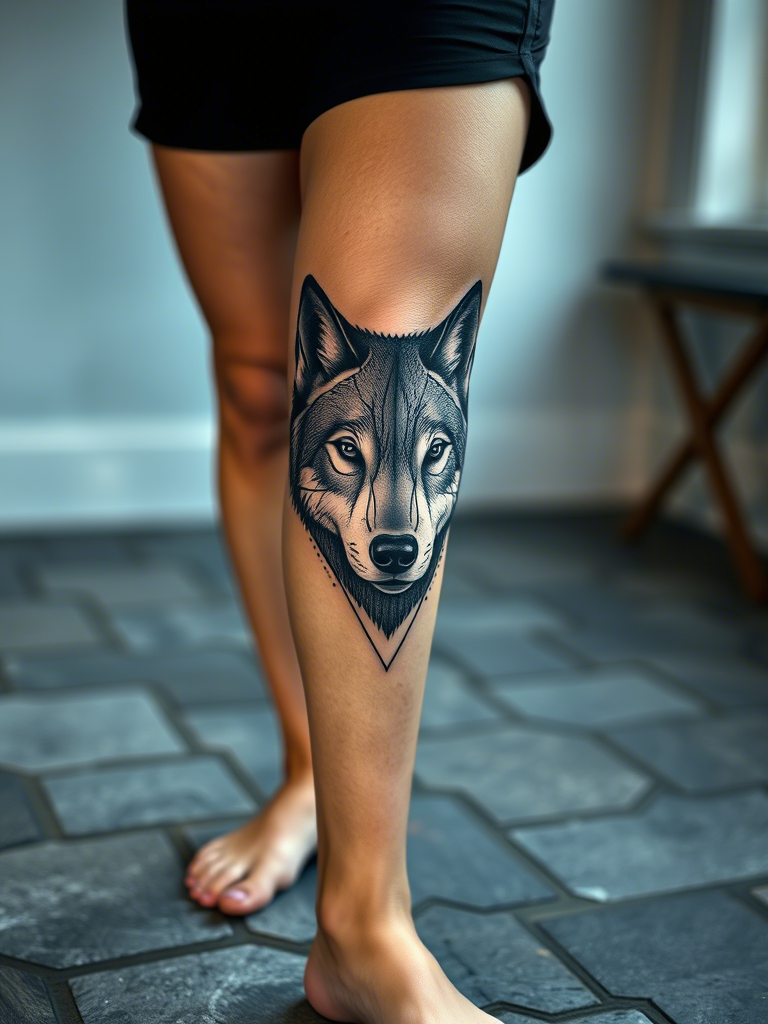 Wolf Tattoo Ideas for Women