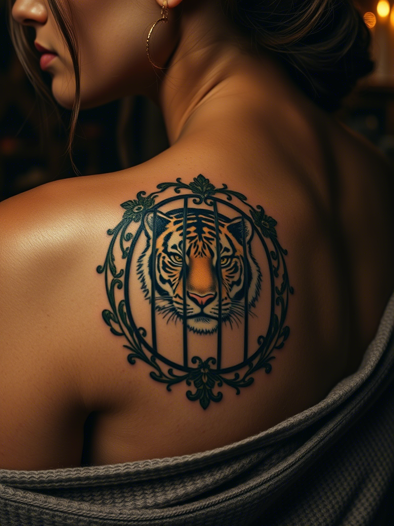 Amazing Tiger Tattoo Ideas for Women