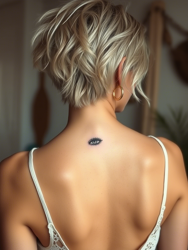 20+ Back of Neck Tattoo Ideas for Women