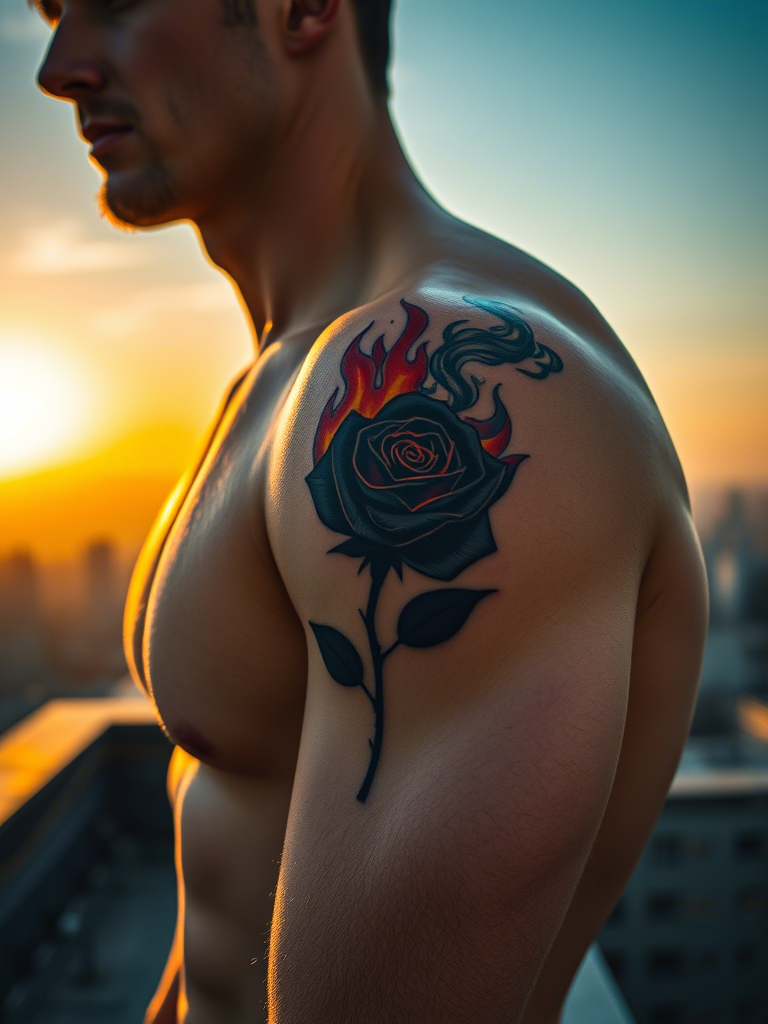 20+ Black Rose Tattoo Ideas Perfect for Men and Women