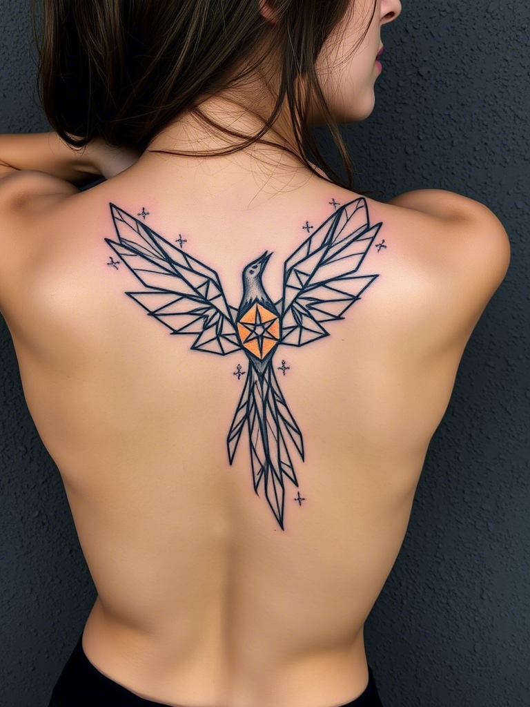 17. Geometric Firebird Map