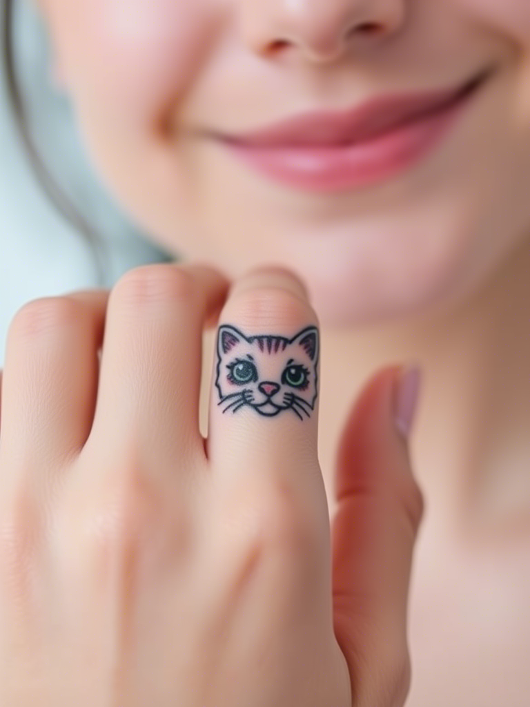 Simple Cat Tattoo Ideas