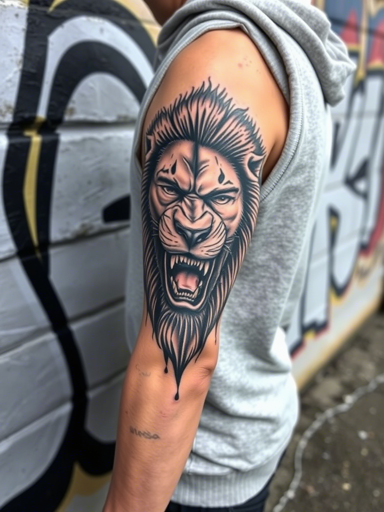Lion Tattoo Ideas for Wild Success