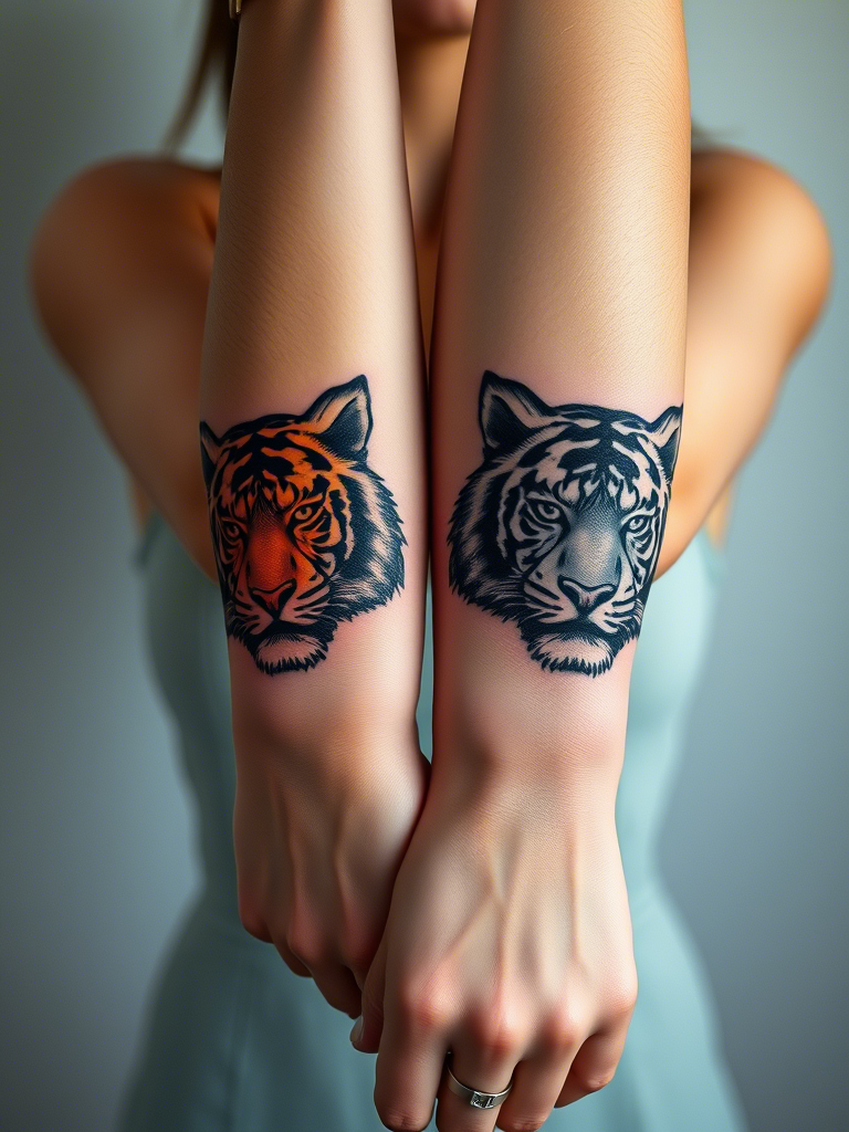 Amazing Tiger Tattoo Ideas for Women