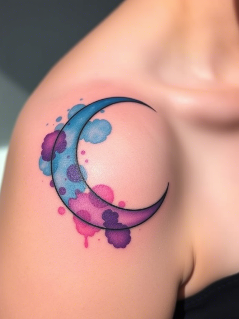 Moon Tattoo Ideas for Women