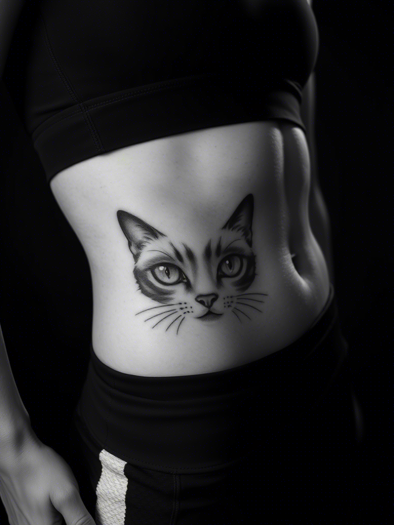 Cat Tattoo Ideas for Women