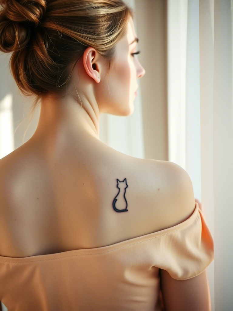 Cat Tattoo Ideas for Women
