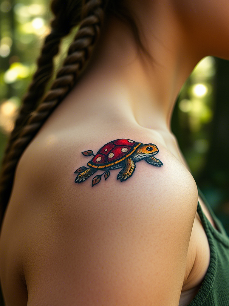 Small Turtle Tattoo Ideas