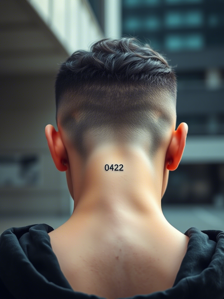 13. Micro Barcode on the Back of the Neck