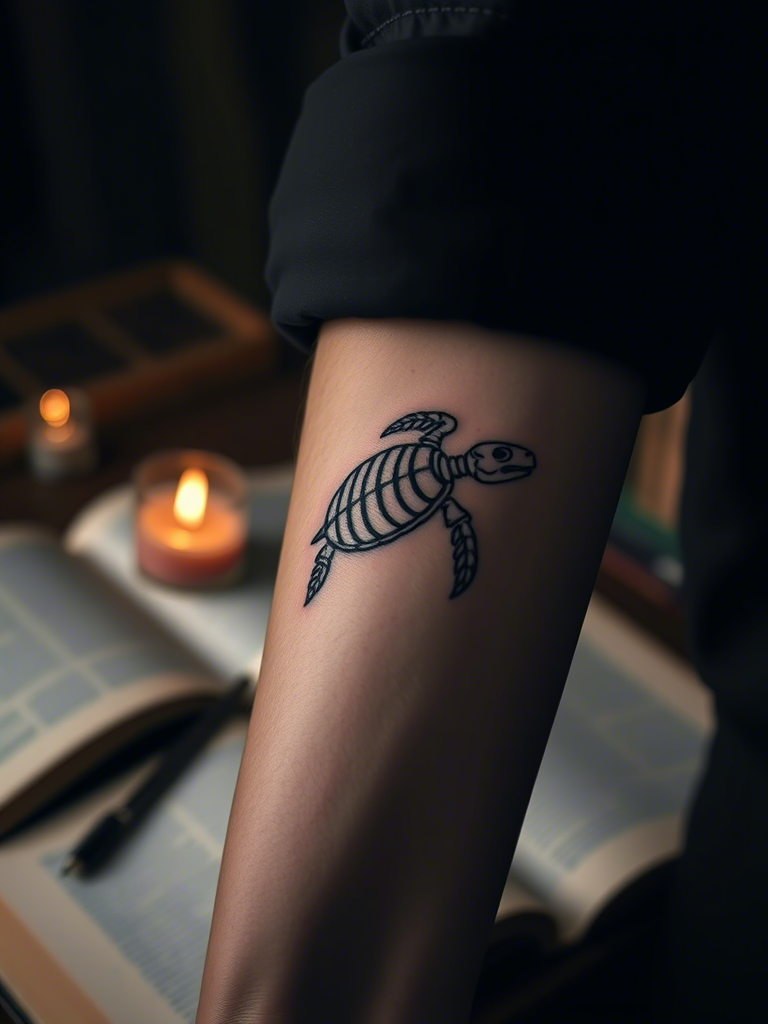 Small Turtle Tattoo Ideas