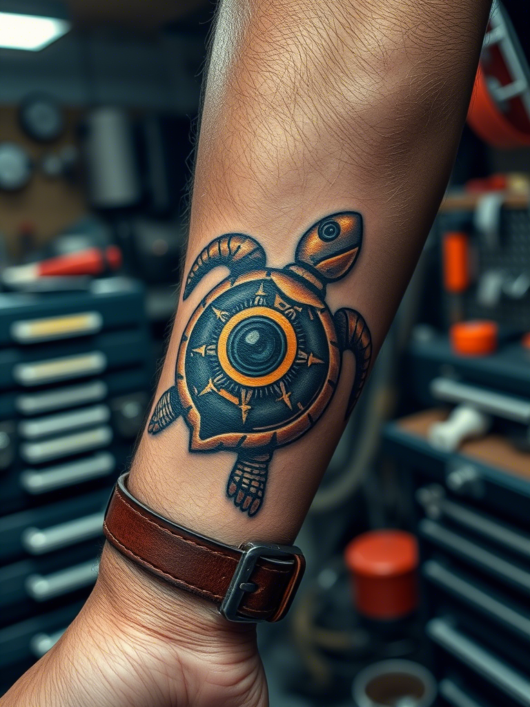 Small Turtle Tattoo Ideas