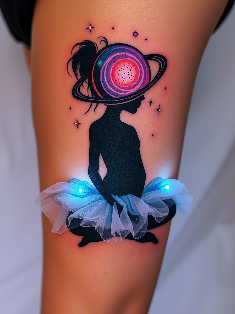 18. Girl with a Planet for a Head