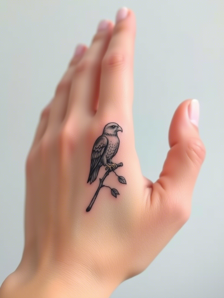 Eagle Tattoo Ideas on Hand
