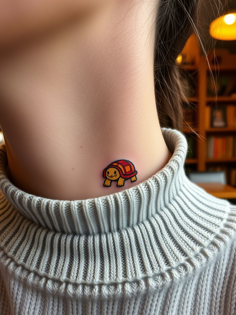 Small Turtle Tattoo Ideas
