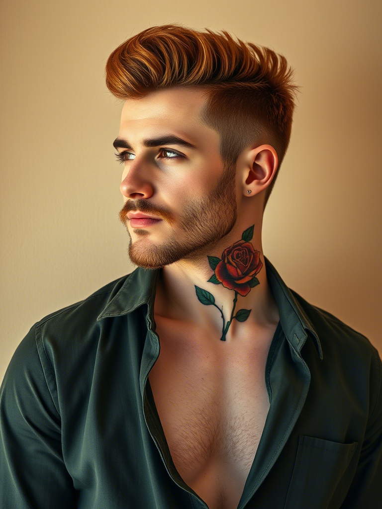 20+ Stylish Rose Tattoo Ideas for Men