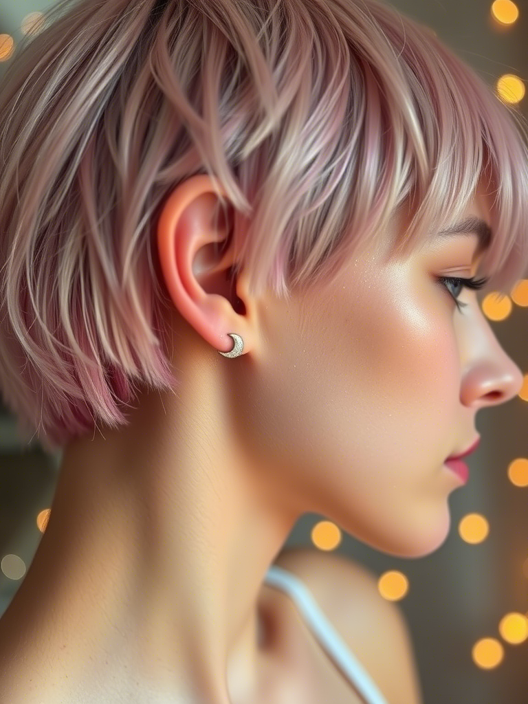 20+ Tiny Sparkly Moon Tattoos