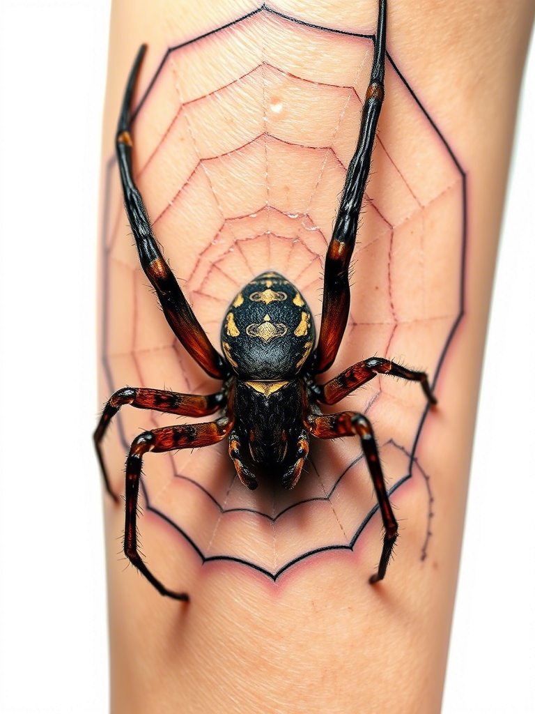 20+ Abdomen Spider Tattoo Ideas
