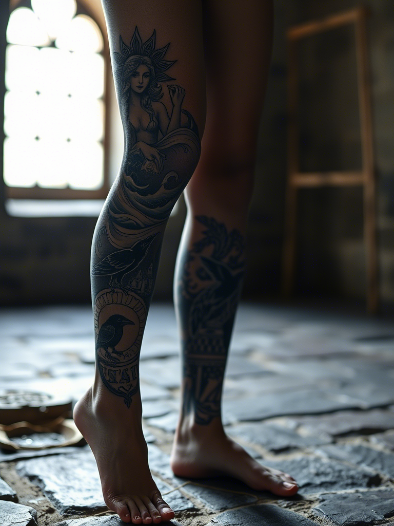 20+ Flawless Leg Tattoo Ideas For Women