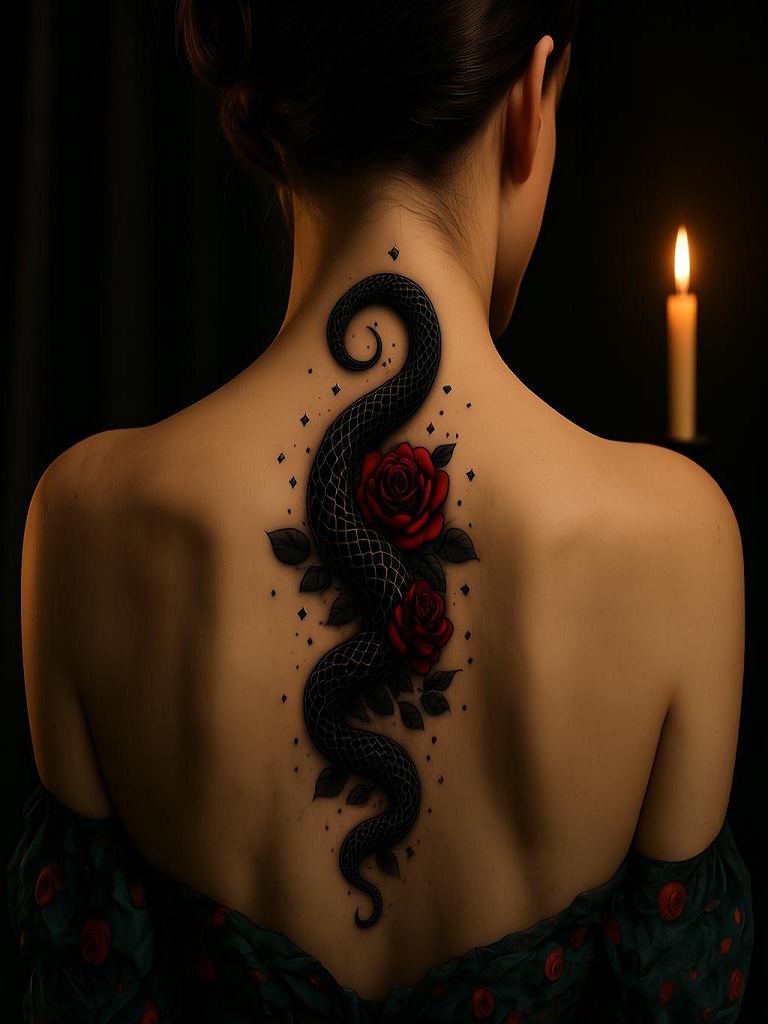 1. The Serpent Wrapped in Roses