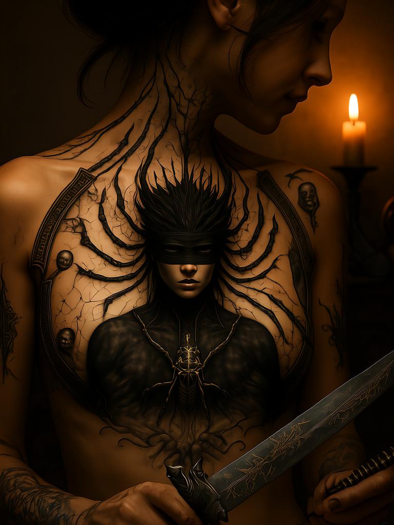 20+ Dark Feminine Tattoos To Unleash The Power Within You