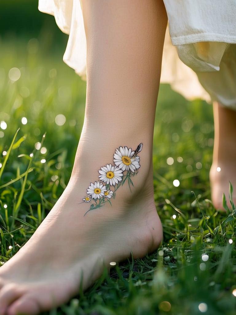 20+ Delicate Daisy Tattoo Ideas To Save For Inspiration