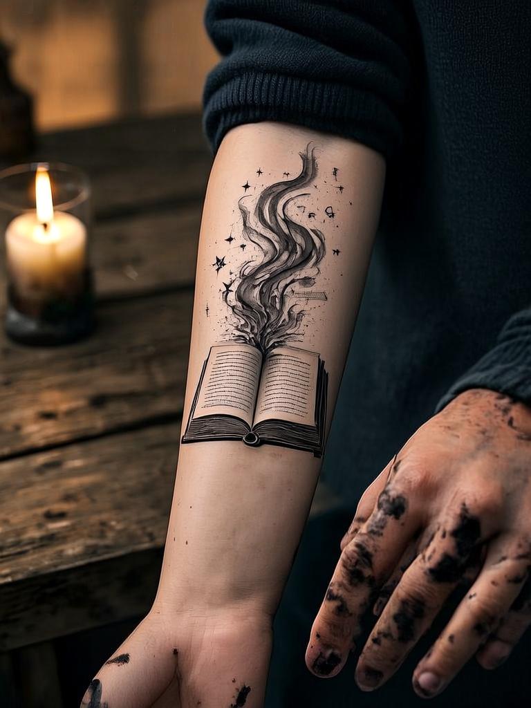 20+ Satisfying Smoke Tattoos That’ll Light Up Your Day