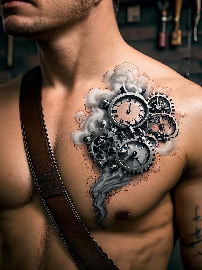 20+ Satisfying Smoke Tattoos That’ll Light Up Your Day