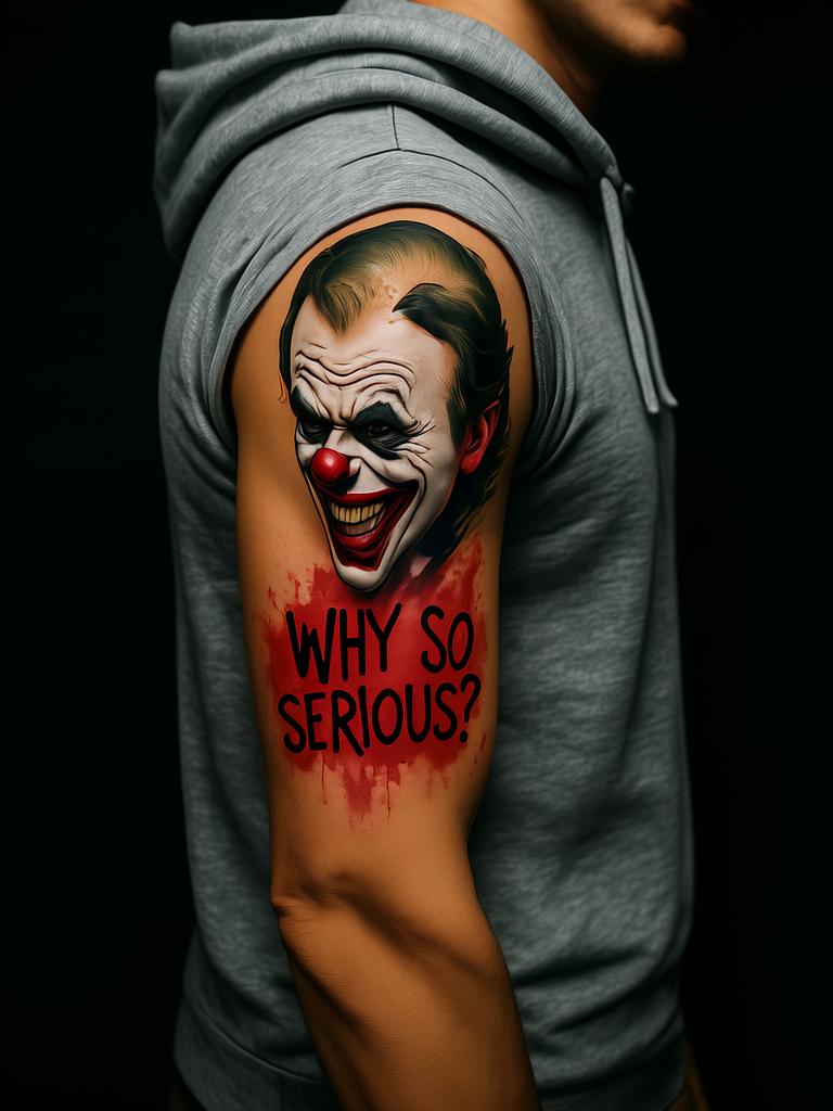 20+ Get The Last Laugh With Jaw-Dropping Joker’s Tattoos