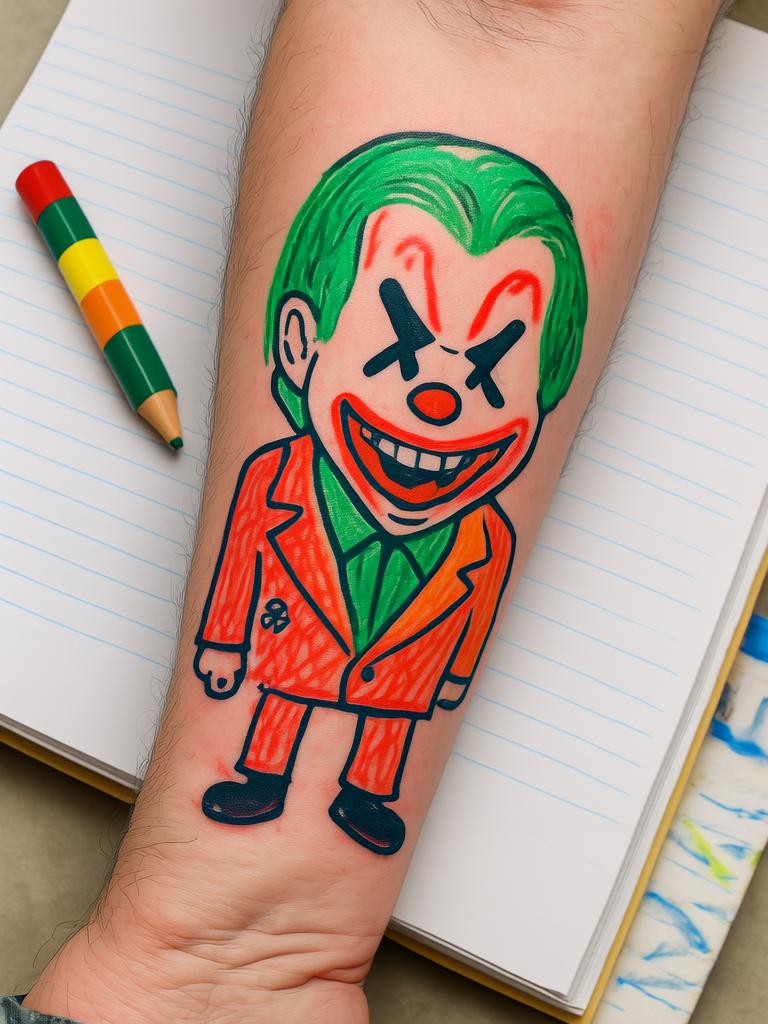 20+ Get The Last Laugh With Jaw-Dropping Joker’s Tattoos