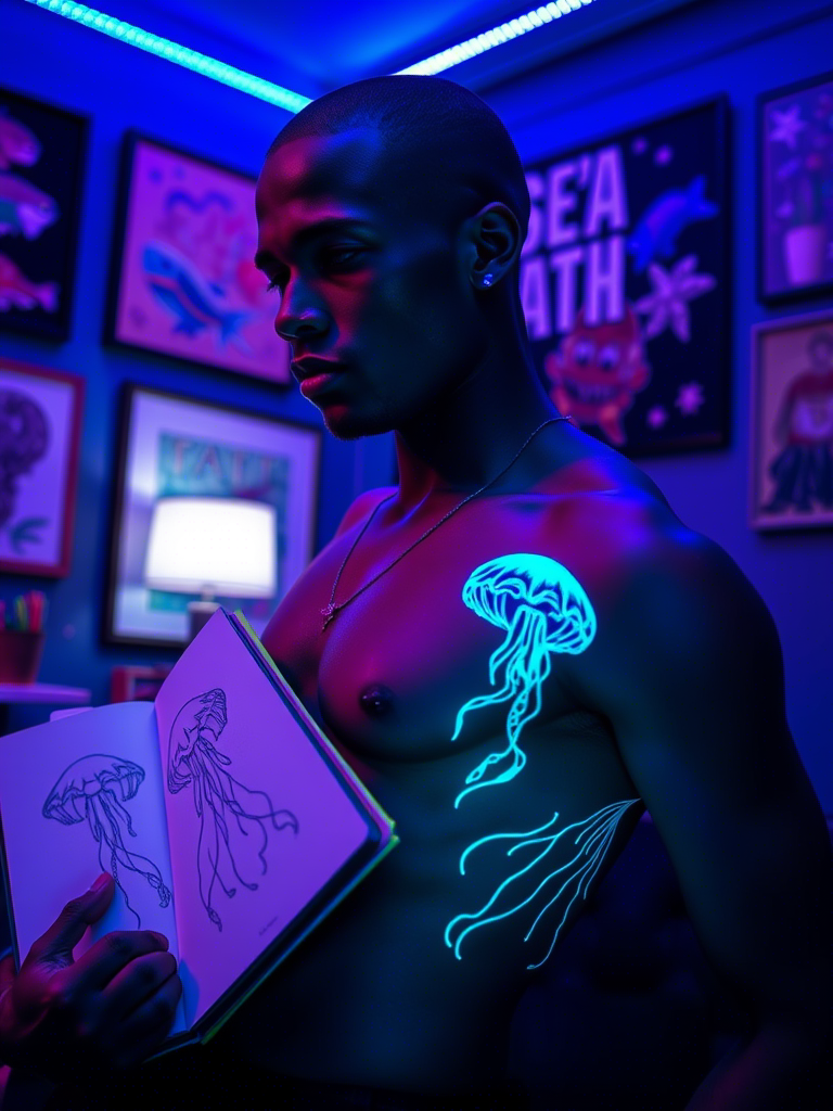 20+ Tattoo of a Smack of Jellyfish