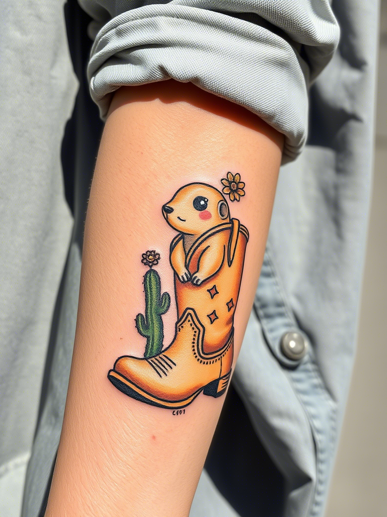 Cowboy Boots To Bulls, 20+ Western Tattoos